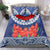 Samoan Tapa Bedding Set Ula Fala and Teuila Flower LT03 - Polynesian Pride