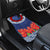 Samoan Tapa Car Mats Ula Fala and Teuila Flower LT03 - Polynesian Pride