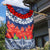 Samoan Tapa Garden Flag Ula Fala and Teuila Flower LT03 - Polynesian Pride