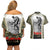 New Zealand and Australia ANZAC Day Couples Matching Off Shoulder Short Dress and Hawaiian Shirt Koala and Kiwi Bird Soldier Gallipoli Camouflage Style LT03 - Polynesian Pride