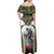 New Zealand and Australia ANZAC Day Family Matching Off Shoulder Maxi Dress and Hawaiian Shirt Koala and Kiwi Bird Soldier Gallipoli Camouflage Style LT03 - Polynesian Pride