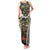 New Zealand and Australia ANZAC Day Family Matching Tank Maxi Dress and Hawaiian Shirt Koala and Kiwi Bird Soldier Gallipoli Camouflage Style LT03 Mom's Dress Green - Polynesian Pride