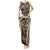 New Zealand and Australia ANZAC Day Tank Maxi Dress Koala and Kiwi Bird Soldier Gallipoli Camouflage Style LT03 Women Green - Polynesian Pride