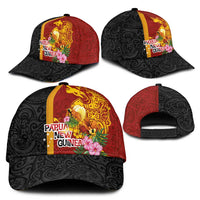 Papua New Guinea Independence Day Classic Cap Birds-of-Paradise Melanesian Tattoos Tropical Plants