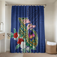 Guam Chamorro Bathroom Set Tribal Latte Stone and Seal Artwork Polynesian Patterns