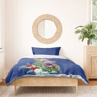 Guam Chamorro Bedding Set Tribal Latte Stone and Seal Artwork Polynesian Patterns