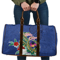 Guam Chamorro Travel Bag Tribal Latte Stone and Seal Artwork Polynesian Patterns