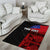 Personalised Samoa 685 Area Rug Siapo Pattern and Samoa Flag Design