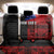 Personalised Samoa 685 Back Car Seat Cover Siapo Pattern and Samoa Flag Design