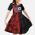 Personalised Samoa 685 Family Matching Off Shoulder Maxi Dress and Hawaiian Shirt Siapo Pattern and Samoa Flag Design