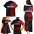 Personalised Samoa 685 Family Matching Puletasi and Hawaiian Shirt Siapo Pattern and Samoa Flag Design