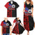 Personalised Samoa 685 Family Matching Summer Maxi Dress and Hawaiian Shirt Siapo Pattern and Samoa Flag Design