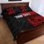 Personalised Samoa 685 Quilt Bed Set Siapo Pattern and Samoa Flag Design