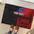 Personalised Samoa 685 Rubber Doormat Siapo Pattern and Samoa Flag Design