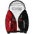 Personalised Samoa 685 Sherpa Hoodie Siapo Pattern and Samoa Flag Design