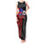 Personalised Samoa 685 Tank Maxi Dress Siapo Pattern and Samoa Flag Design