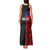 Personalised Samoa 685 Tank Maxi Dress Siapo Pattern and Samoa Flag Design