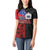 Personalised Samoa 685 Women Polo Shirt Siapo Pattern and Samoa Flag Design