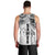 Samoa 685 Art Traditional Tattoo Pattern Men Tank Top White Color