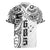 Samoa 685 Art Traditional Tattoo Pattern Rugby Jersey White Color