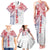 Samoa 685 Art Traditional Tattoo Pattern Family Matching Tank Maxi Dress and Hawaiian Shirt Gradient Color