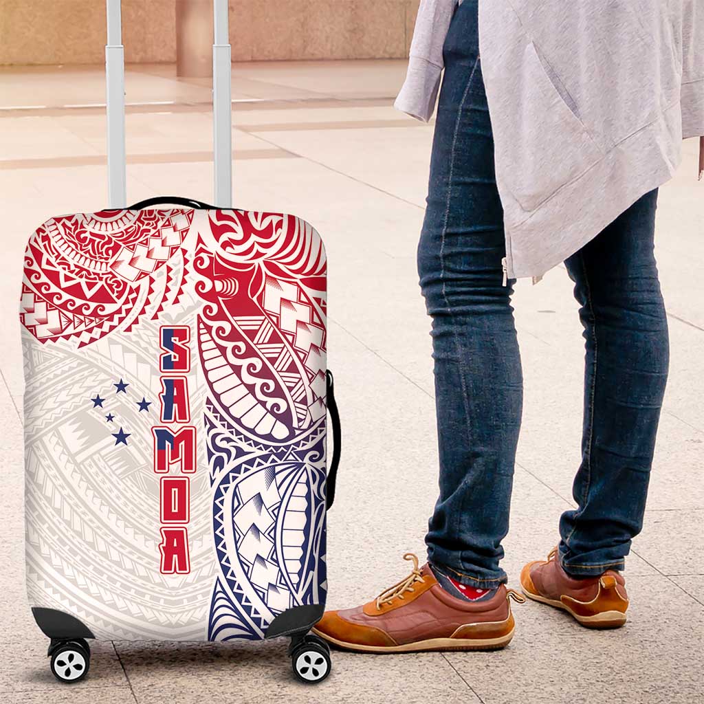 Samoa 685 Art Traditional Tattoo Pattern Luggage Cover Gradient Color