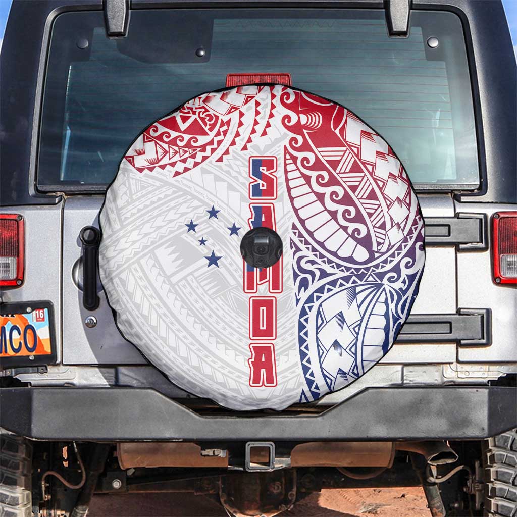 Samoa 685 Art Traditional Tattoo Pattern Spare Tire Cover Gradient Color