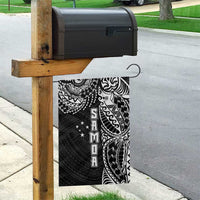 Samoa 685 Art Traditional Tattoo Pattern Garden Flag Black Color