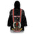 Personalised Vanuatu Christmas Wearable Blanket Hoodie Polynesian Tribal Snow Style LT03 - Polynesian Pride