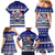 Samoa Christmas Family Matching Mermaid Dress and Hawaiian Shirt The Santa Coat of Arms with Samoa Bracelet Pattern LT03 - Polynesian Pride