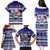 Samoa Christmas Family Matching Puletasi Dress and Hawaiian Shirt The Santa Coat of Arms with Samoa Bracelet Pattern LT03 - Polynesian Pride