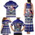 Samoa Christmas Family Matching Tank Maxi Dress and Hawaiian Shirt The Santa Coat of Arms with Samoa Bracelet Pattern LT03 - Polynesian Pride