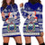 Samoa Christmas Hoodie Dress The Santa Coat of Arms with Samoa Bracelet Pattern LT03 - Polynesian Pride