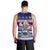 Samoa Christmas Men Tank Top The Santa Coat of Arms with Samoa Bracelet Pattern LT03 - Polynesian Pride