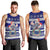 Samoa Christmas Men Tank Top The Santa Coat of Arms with Samoa Bracelet Pattern LT03 - Polynesian Pride