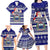 Custom Samoa Christmas Family Matching Long Sleeve Bodycon Dress and Hawaiian Shirt The Santa Coat of Arms with Samoa Bracelet Pattern LT03 - Polynesian Pride