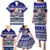 Custom Samoa Christmas Family Matching Puletasi Dress and Hawaiian Shirt The Santa Coat of Arms with Samoa Bracelet Pattern LT03 - Polynesian Pride