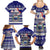 Custom Samoa Christmas Family Matching Summer Maxi Dress and Hawaiian Shirt The Santa Coat of Arms with Samoa Bracelet Pattern LT03 - Polynesian Pride