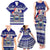 Custom Samoa Christmas Family Matching Tank Maxi Dress and Hawaiian Shirt The Santa Coat of Arms with Samoa Bracelet Pattern LT03 - Polynesian Pride