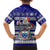 Custom Samoa Christmas Hawaiian Shirt The Santa Coat of Arms with Samoa Bracelet Pattern LT03 - Polynesian Pride