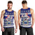 Custom Samoa Christmas Men Tank Top The Santa Coat of Arms with Samoa Bracelet Pattern LT03 - Polynesian Pride