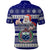 Custom Samoa Christmas Polo Shirt The Santa Coat of Arms with Samoa Bracelet Pattern LT03 - Polynesian Pride