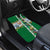 New Zealand Merry Christmas Car Mats Maori Animals, Koru Tattoo - Green Xmas Style