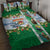 New Zealand Merry Christmas Quilt Bed Set Maori Animals, Koru Tattoo - Green Xmas Style