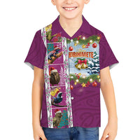 New Zealand Merry Christmas Hawaiian Shirt Maori Animals, Koru Tattoo - Pink Xmas Style LT03 - Polynesian Pride
