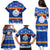 Personalised Marshall Islands Christmas Family Matching Puletasi Dress and Hawaiian Shirt Santa Claus and Coat of Arms Mix Polynesian Xmas Style LT03 - Polynesian Pride