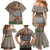 Hawaii Family Matching Mermaid Dress and Hawaiian Shirt Aloha Volcano Mix Kakau Hawaiian Tribal LT03 - Polynesian Pride