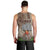 Hawaii Men Tank Top Aloha Volcano Mix Kakau Hawaiian Tribal LT03 - Polynesian Pride