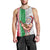 Hawaii Mele Kalikimaka Men Tank Top Santa Playing Ukele Mix Kakau Pattern Xmas Style LT03 - Polynesian Pride