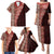 Tonga Fonulei and Ngatu Pattern Family Matching Puletasi and Hawaiian Shirt LT03 - Polynesian Pride